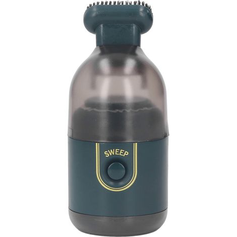 Aspirateur à main portable mini sans fil rechargeable par USB pour la maison, la voiture et le bureau (vert) (1/5)