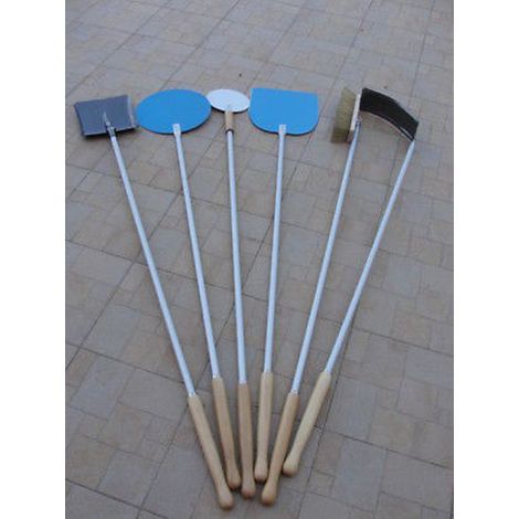KIT PALE/set pala PER PIZZA FORNO A LEGNA 6 PEZZI