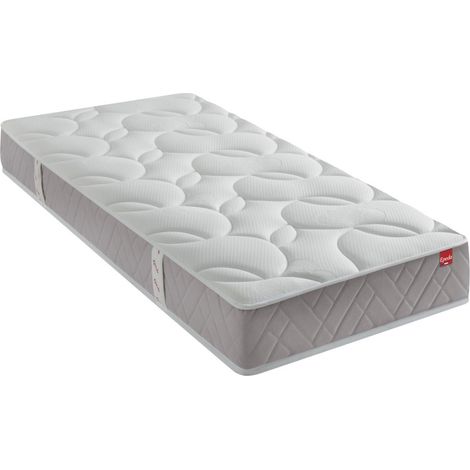 Epeda – Matelas ressorts 80x200 cm – Accueil équilibré et soutien ferme – 580 ressorts ensachés – Indépendance de couchage 24 cm (1/4)