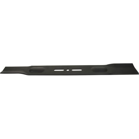 Lame universelle droite standard soufflante pour tondeuse - L: 450mm, alésage:10mm, entraxe: 55/98mm.