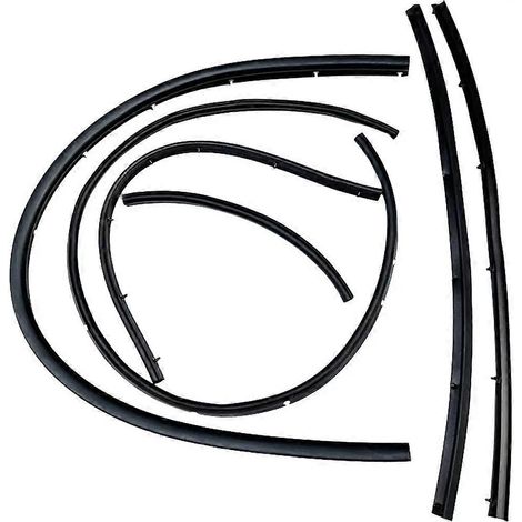 6 burletes de estanqueidad para el capó delantero 5902A017 5902A015 5902A016 5902A054 MR523297 para Mitsubishi Pajero Montero V93 V97 (1/5)