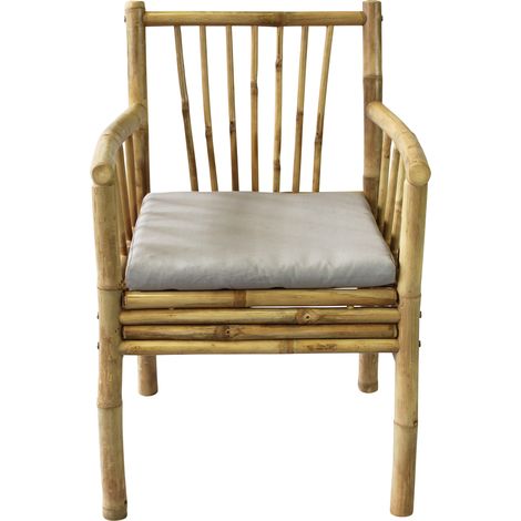 CAELIA - poltrona da giardino in bamboo (1/5)