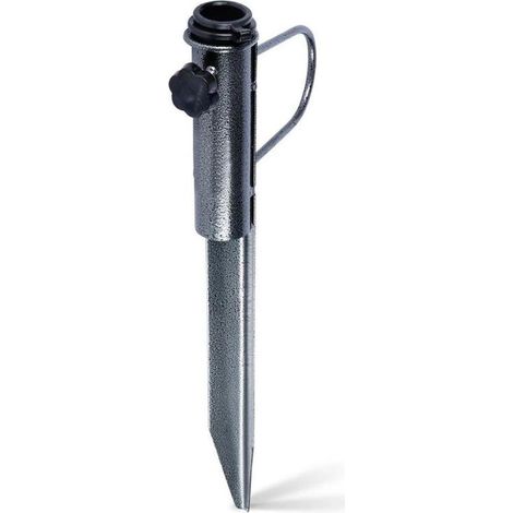 PROGARDEN base parasol 35 mm con asa , Base para parasol 35 mm con asa, un accesorio práctico y ligero diseñado para fijar sombrillas de forma segura en distintos tipos de suelo.