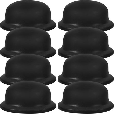 8 Pièces Couvertures de de Parasol de Remplacement Solides pour Réparation de Parapluie Accessoires End Caps pour Usage Extérieur et Intérieur (1/5)