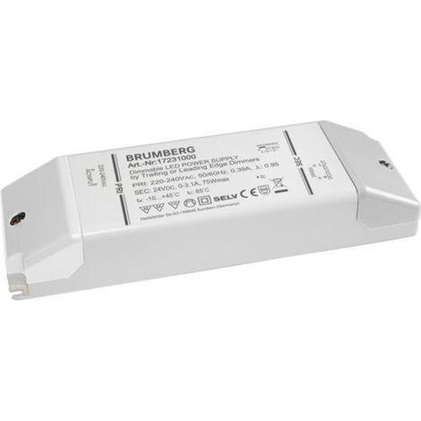 Brumberg LED-Netzteil 75W Kunststoff dimmbar 24V (1/2)
