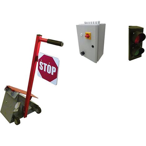 Elektro-Radkeil mit Stoppschild - Komplettset - 93.951.426KC