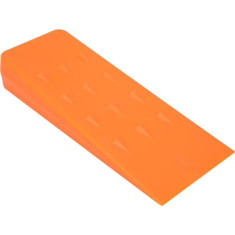 8in Coins de Fendage pour Abattage d'Arbres, Outil de Bûcheron pour Couper et Fendre le Bois, Lot de 2, Orange (1/5)
