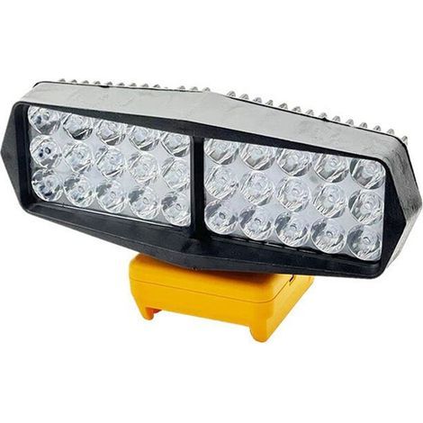Lampe de Travail 30 LED, Lampe Torche, Projecteur, USB et Type-C, Banque D'Alimentation avec Protection Basse Tension pour Batterie Li-Ion pour (1/5)