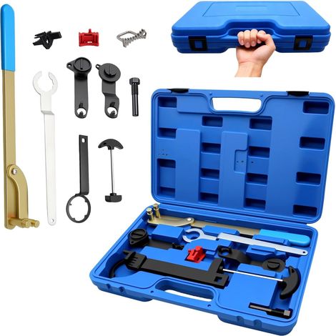 10 kit Outils de Calage de Distribution pour VAG EA211 1.0, 1.2, 1.4, 1.6L FSI TSI TFSI, pour VW, pour Audi A3, pour Golf VII, pour Jetta, pour Skoda Octavia, T10340, T10476, T10477,