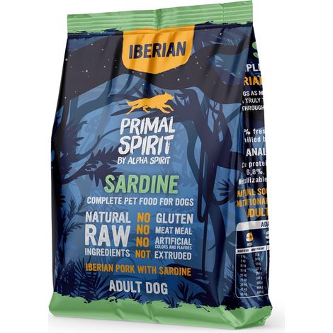 PRIMAL SPIRIT Iberian Sardine – semi-moist dog food – 1 kg