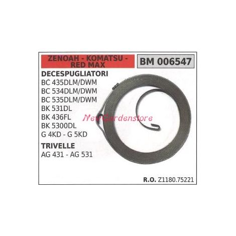 Molla avviamento ZENOAH decespugliatore BC 435DLM/DWM 534DLM/DWM 006547