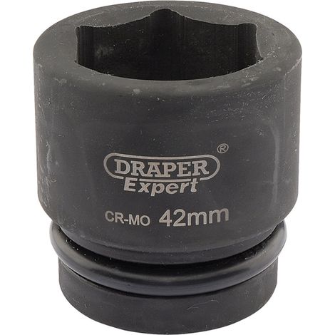 Draper Expert 5122 Heavy-Duty Impact Socket Wrench with 1-Inch Square Drive, 42 mm Size (1/5)