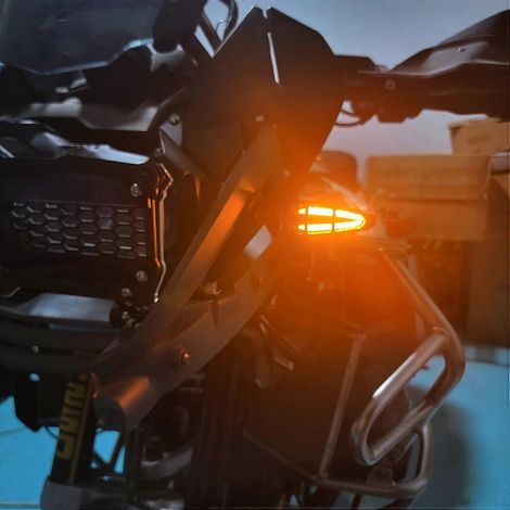 LED-Blinker vorne und hinten für Motorräder, Tagfahrlicht, Bremslichter