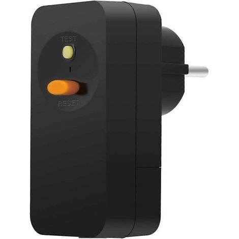 Prise de rechange pour disjoncteur FI avec protection individuelle (prise UE) (1/5)
