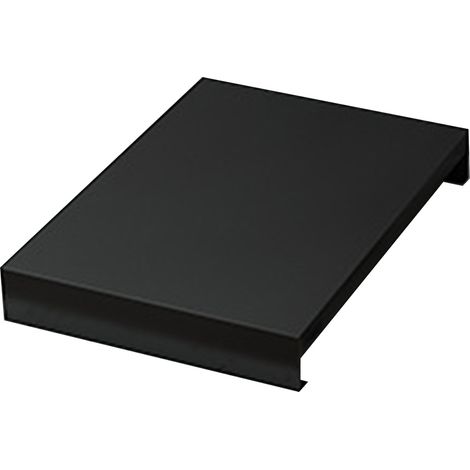 Couvercle de cuisinière en acier inoxydable, planche à nouilles pour plaque électrique, protège-brûleur, espace de travail de cuisine extensible, noir (1/5)