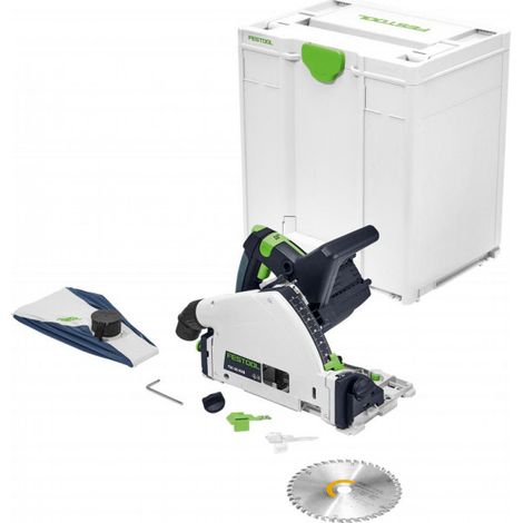 Festool – Scie plongeante TSC 55 KEB-Basic 18V – Moteur EC-TEC sans charbons – Profondeur de coupe 55mm – Système KickbackStop