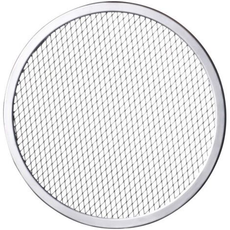 Grille de cuisson à pizza ajourée en aluminium - DiamètreSandales Aérateur Pelouse, 1 Paire 42mm Aérateur de Pelouse avec 26 Clous et Clé,Chaussure à Gazon Ajustable, Amélioration de la qualité du Sol (1/5)