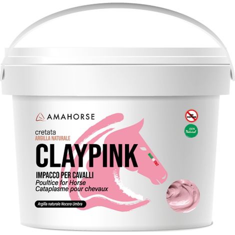 Amahorse AMA PINK CRETATA ROSA (4 KG) argilla naturale CAVALLO