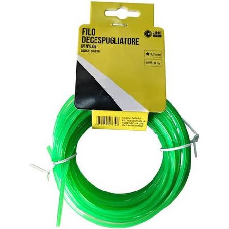 Filo decespugliatore stella green-s mm3.0x10mt