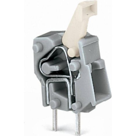 [NEUWERTIG] Wago 257 501 Federkraftklemmblock 2.50 Mm² Polzahl 1 Grau Printklemme Stecker B-Ware