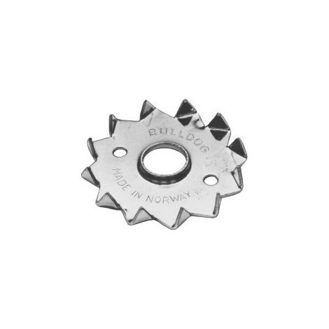 Crampon Bulldog simple denture C2-C4 Ø95x16mm - Boite de 50