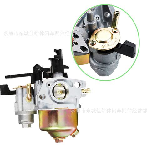 Ölmotor-Wasserpumpenteile 168 170F Vergaser Benzin-Minifräse Motorgleitschaufel GX160 170 Vergaser (1/5)
