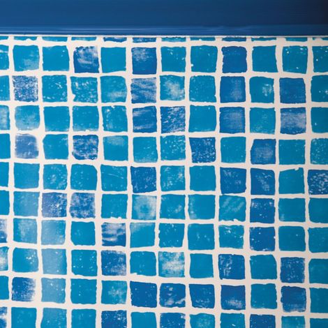 Liner PVC imperméable Piscine Ovale 915x470x132 cm Gresite Accroche (1/5)