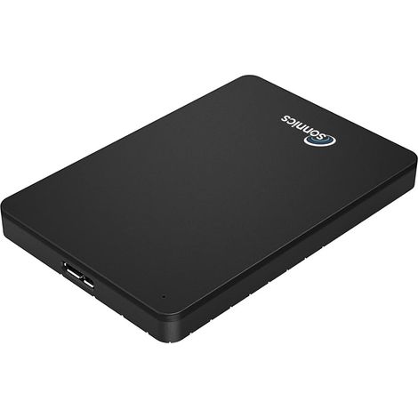 500GB USB 3.0 Externes Portable Durs Disques pour Fenêtres PC, Mac, Smart TV, Xbox One & PS4, Noir (1/5)