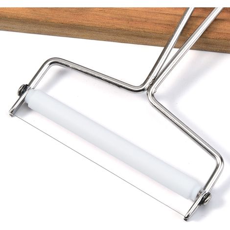 Coupe-fromage en fil d'acier inoxydable avec manche en plastique, outil de cuisine pour fromages à pâte molle, semi-dure et dure (1/5)