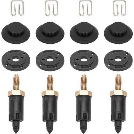 Set Fixations Couvre Moteur 2.0 HDI pour Berlingo C4 C5 Xantia Xsara 206 306 307 406 607 806 Expert 0137F6 13711 clips + boulons (1/4)