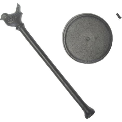 Porte-essuie-tout en fonte POPETPOP, support métal noir avec base (1/5)