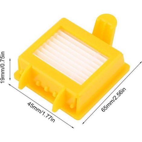 Filtre Roomba 700 - Compatible Serie 7 - Pour Aspirateur Robot - Lot De 12 (1/4)