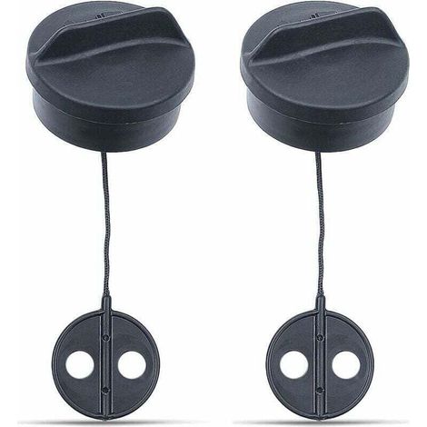 2 Pièces Bouchon de Réservoir pour STIHL FS38 FS45 FS55 FS56 FS80 FS81 FS85 FS88 FS120, XU, AUMEL Bouchon Essence de Débroussailleuse Bouchon de Réservoir Rechange Pièces Détachées (1/4)