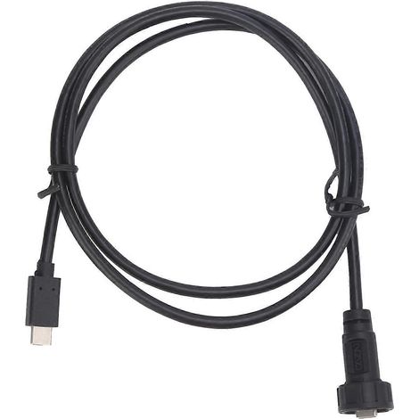Wasserdichter USB-Stecker, Gewinde, männliche Einbaubuchse, Industriebedarf E10TPC-TA-M/TPC-AM (0,5 m)