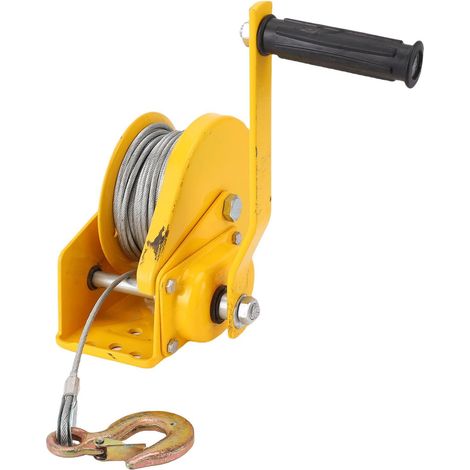1200LBS Hand Winch with 5m Cable for Towing (1/5)