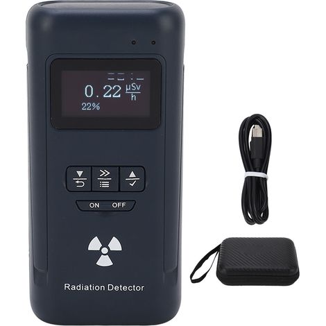 Compteur Geiger pour mesurer les rayons X, les rayonnements bêta et gamma, et pour afficher la dose de rayonnement. (1/5)