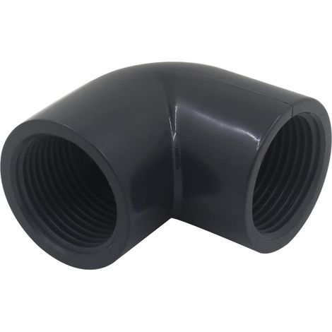 Raccord coude fileté femelle filetage x2 embout 90 degrés manchon a visser connecteur arrosage adaptateur piscine jardin (1/5)