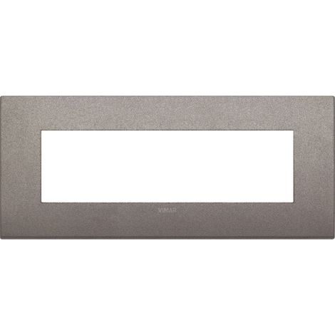 VIMAR - 19657.04 Placa clásica de titanio mate 7M