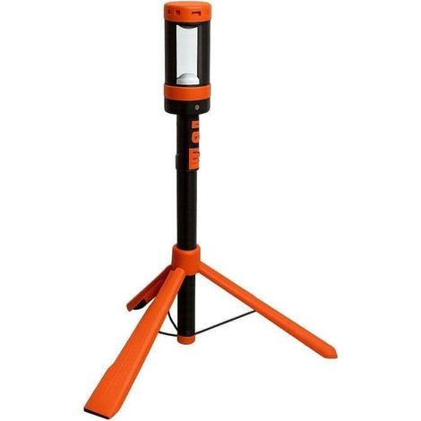 Rechargeable LED Work Light Tripod Stand (Waterproof Hook Emergency Lighting Camping)