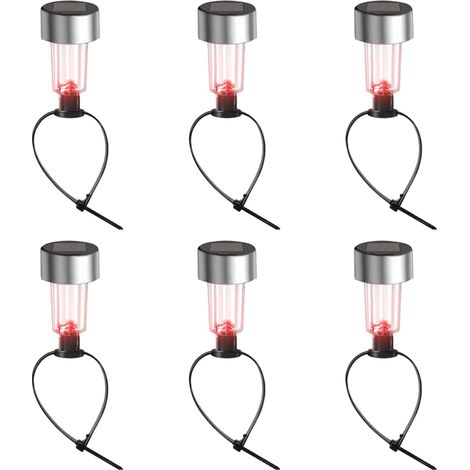 Solaire De Clture Pour Extrieur 6 Pices De Lumires Darbre (1/5)