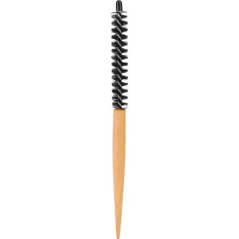 Brosse ronde mini best-seller pour crêper les cheveux, idéale pour la frange, le maquillage, le volume et le coiffage. (1/5)