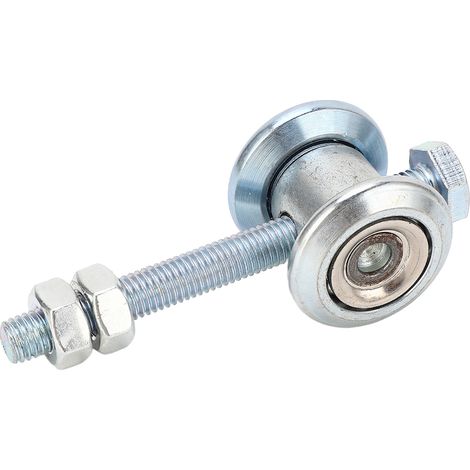 Kit Roulette M10 Inox Poulie pour Porte Coulissante de Douche, Portail de Grange Lourd, Dia 38mm (1/5)