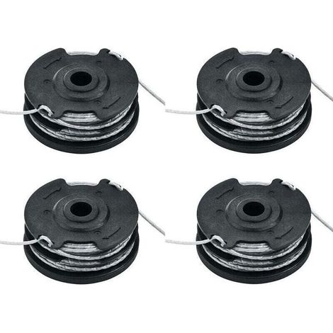Bosch F016800351 Recharge et bobine de fil intégrée de 6 m de long Ø 1,65 mm d'épaisseur de fil pour coupe-bordures..
