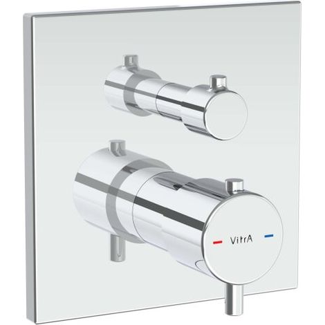 VITRA A43268EXP Mitigeur baignoire/douche thermostatique Flow Square