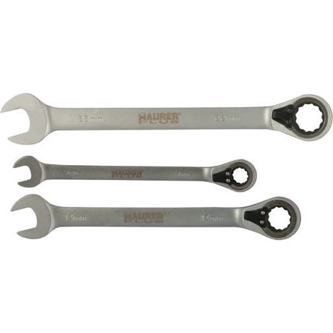 CHIAVE COMBINATA CRICCHETTO 10MM MAURER PLUS - CF. SU PLACCHETTA (1/4)