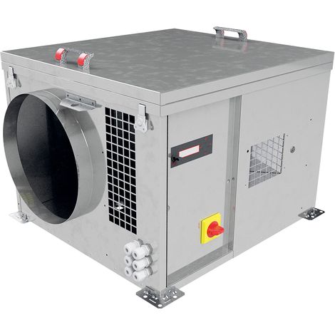 Caisson C4 Ecowatt régulé, 600 m3/h, refoul br horiz en ligne, iso 25mm, mono 230V S&P (UNELVENT) 237752