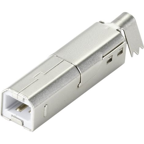 TRU COMPONENTS TC-9920788 Selbstkonfektionierbarer USB B-Steckverbinder Inhalt: 1 St. (1/3)