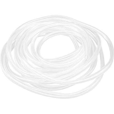 Tube en PVC transparent de 12 mm de diamètre intérieur x 15 mm de diamètre extérieur de 8 m, tuyau en PVC léger et flexible (1/5)
