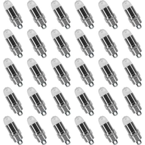 30 Warm White LED Paper Lantern Balloon Lights, Wedding Party Decorations [Energy Class A+]