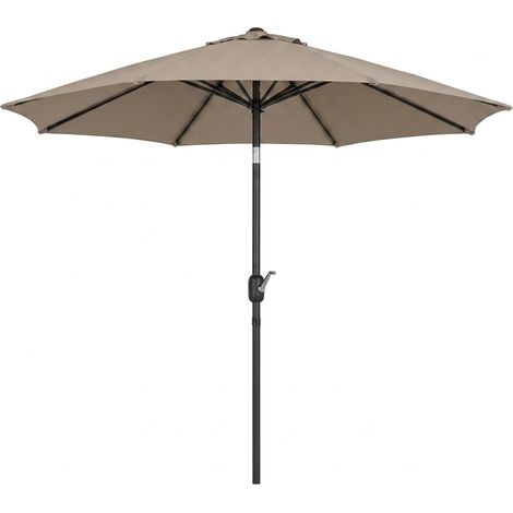 Ombrellone da Giardino Parasole Rotondo Moon per Esterno Terrazzo Ø270cm